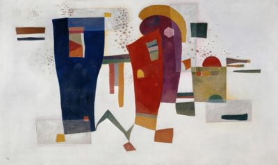 Contrast with Accompaniment by Wassily Kandinsky